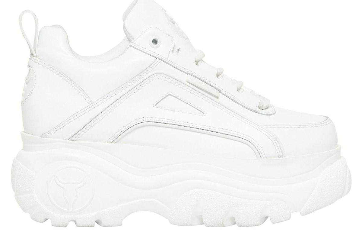 windsor smith lupe sneaker white