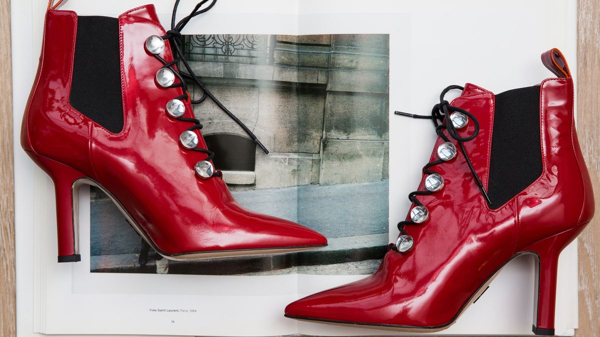 winter heeled boots