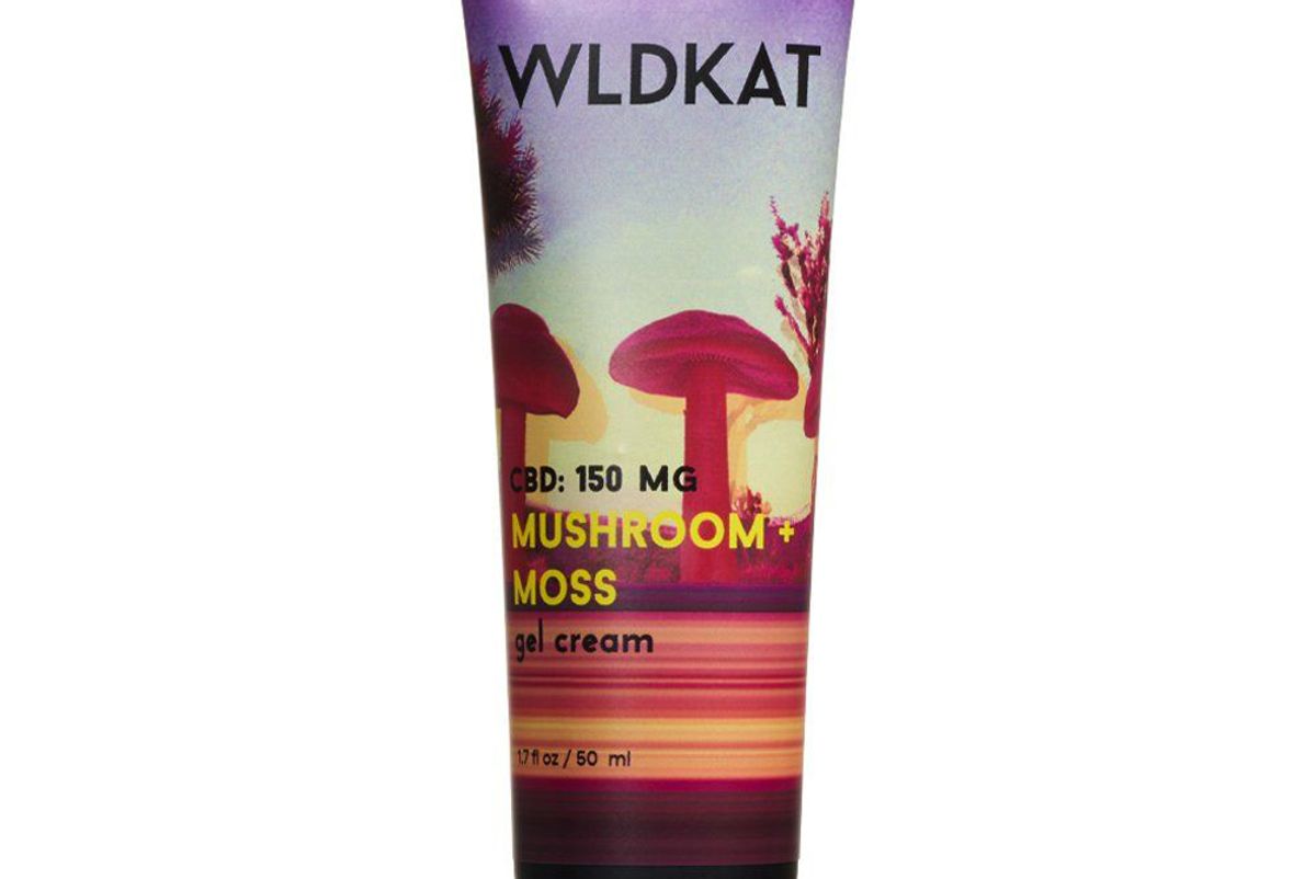 wldkat cbd 150 mg mushroom and moss gel cream