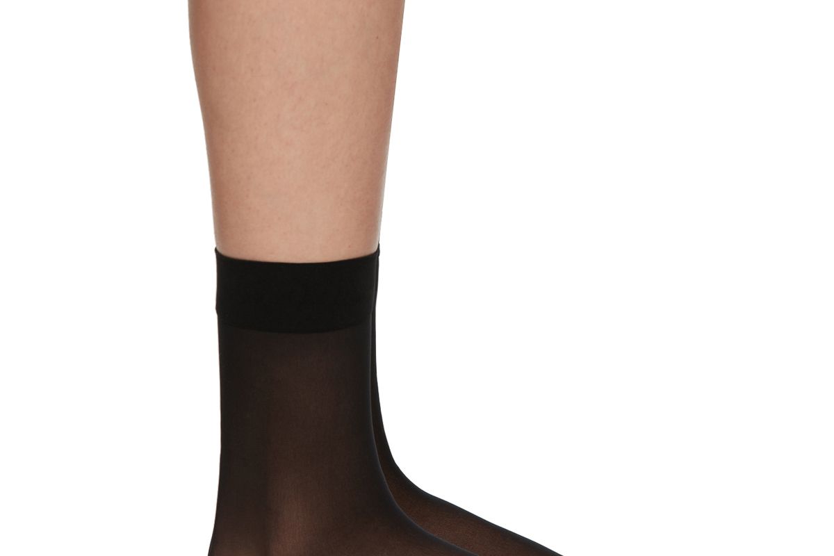wolford individual 10 ankle high socks