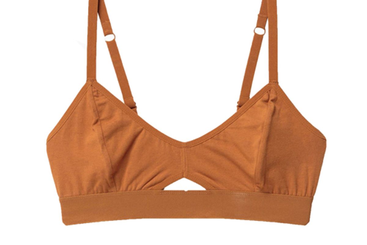 womens cutout bralette