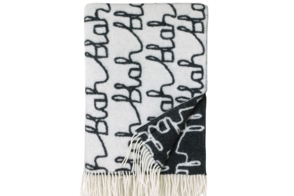 woon winkel blah blah blanket