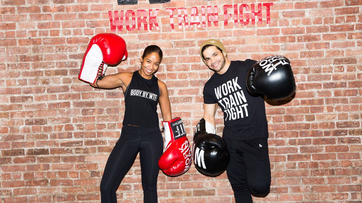 work train fight boxing
