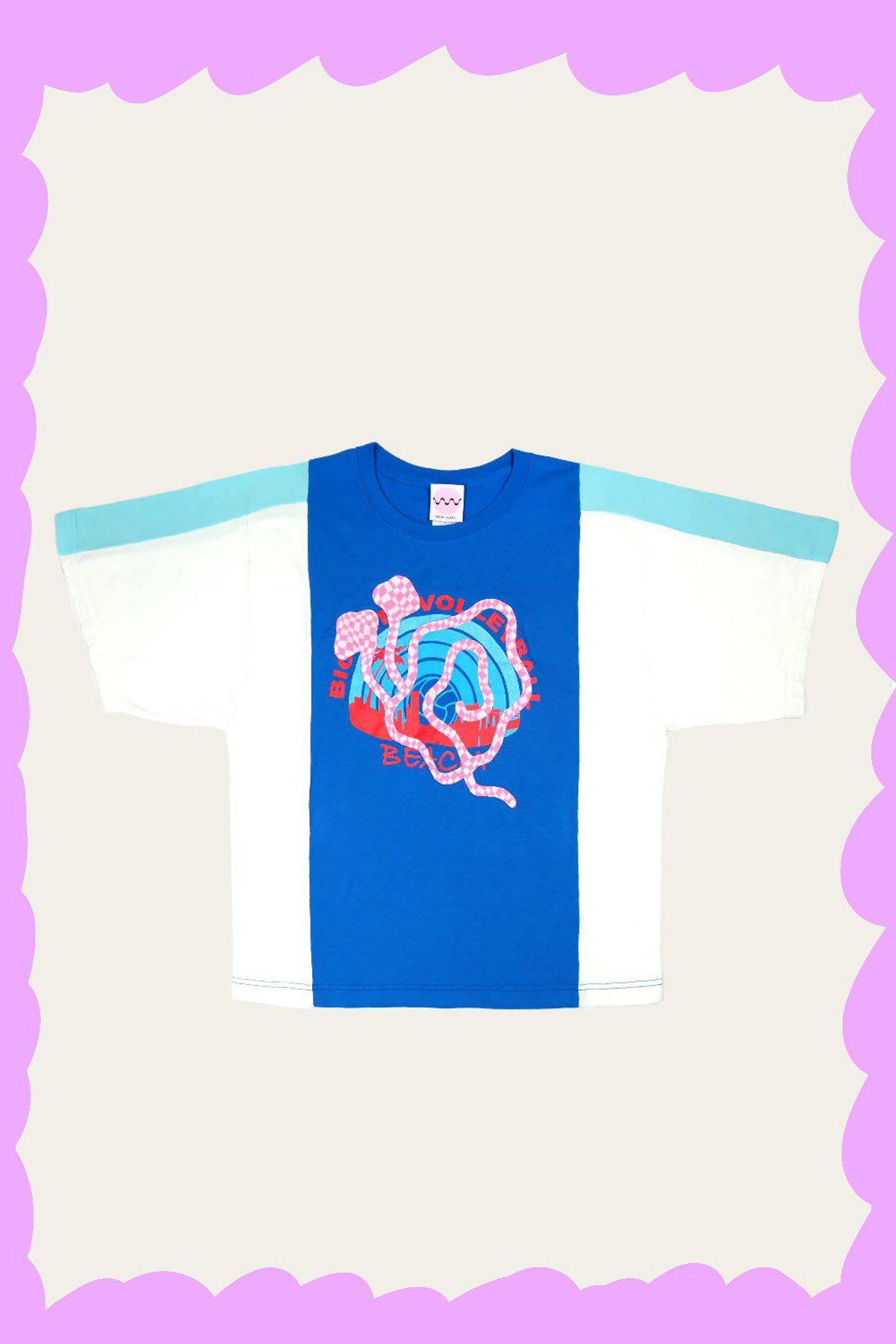 yan yan knits slomo volleyball tee by felix house