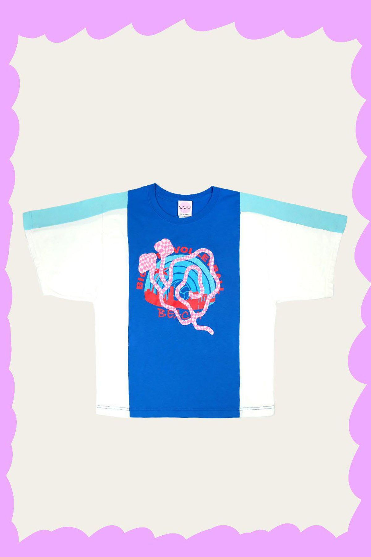 yan yan knits slomo volleyball tee by felix house