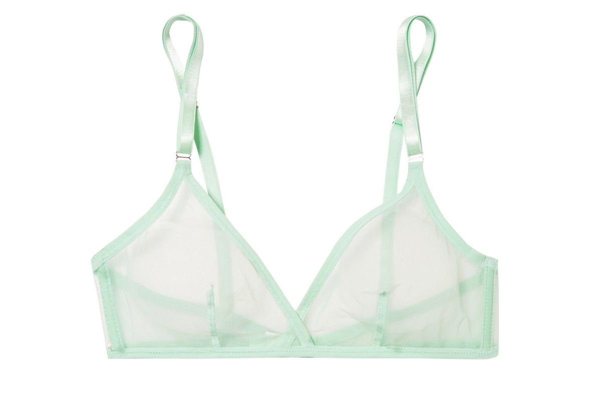 yasmine eslami jeanne stretch tulle soft cup bra