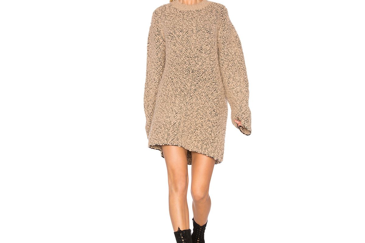 Oversized Teddy Boucle Sweater