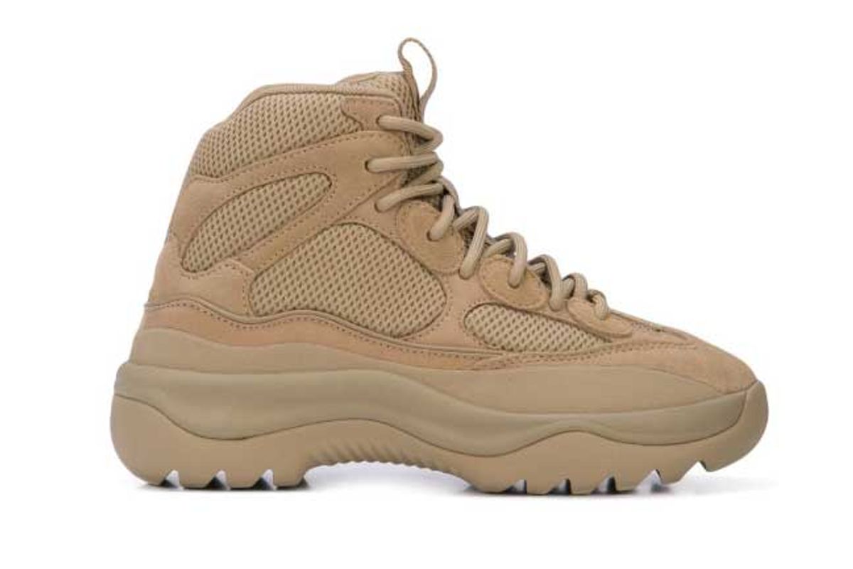 yeezy thick sole hiking boots item