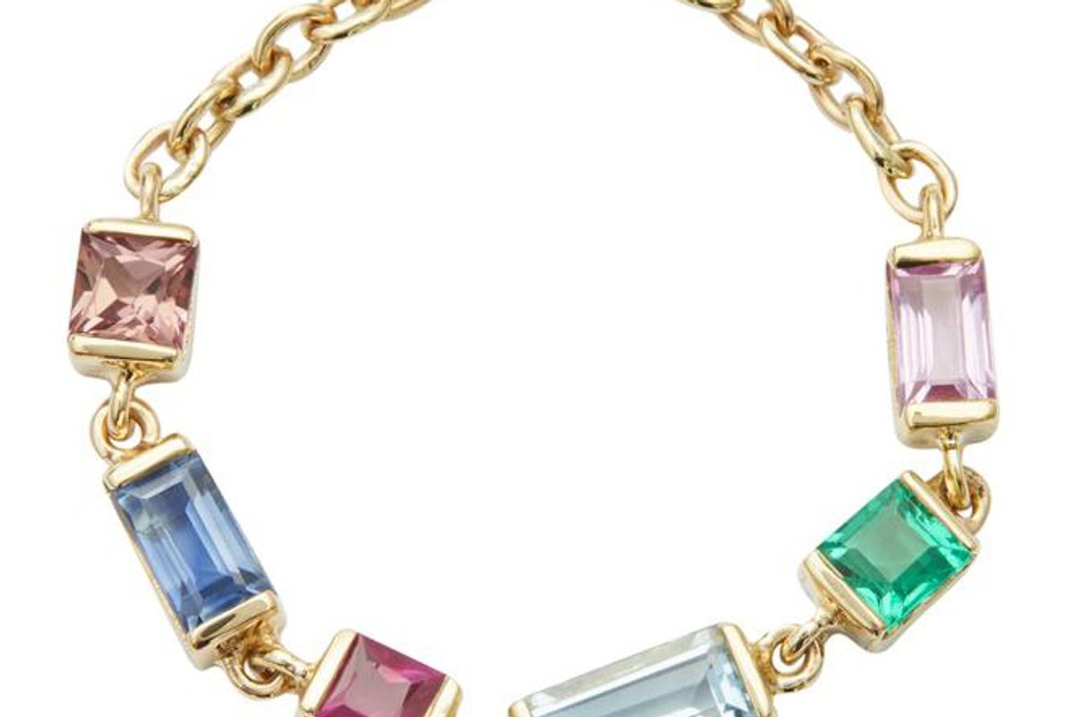 yi collection rainbow chain ring