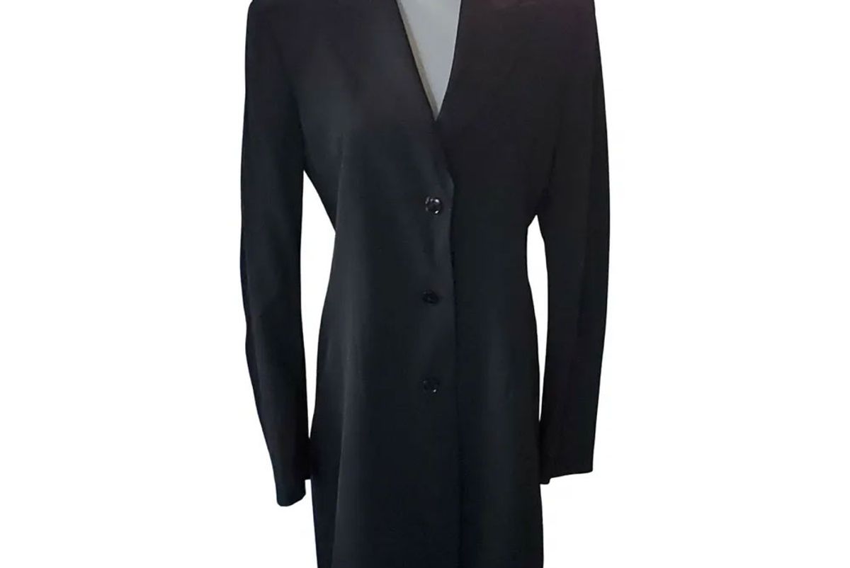 yohji yamamoto wool coat