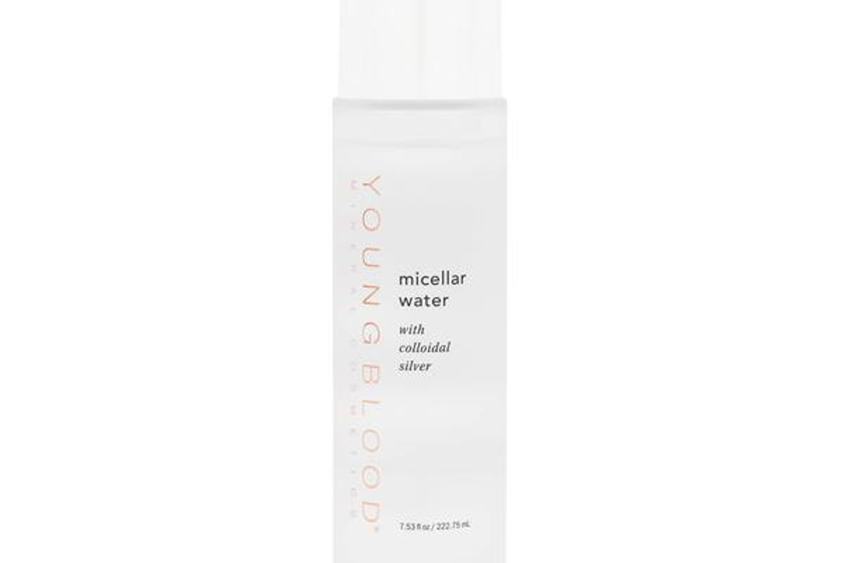youngblood mineral cosmetics micellar water with colloidal silver