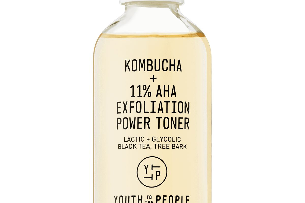 youth to the people kombucha 11 percent aha exfoliation power toner