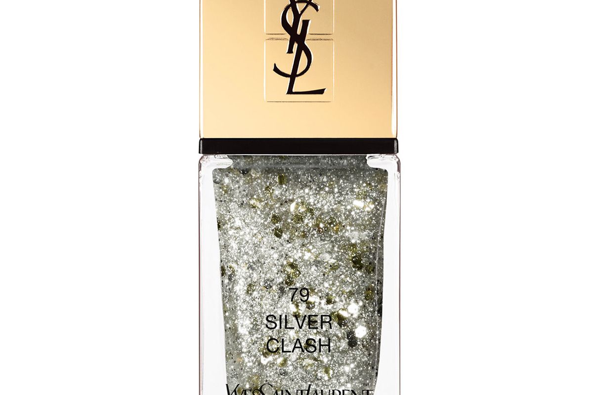 yves saint laurent la laque couture silver clash
