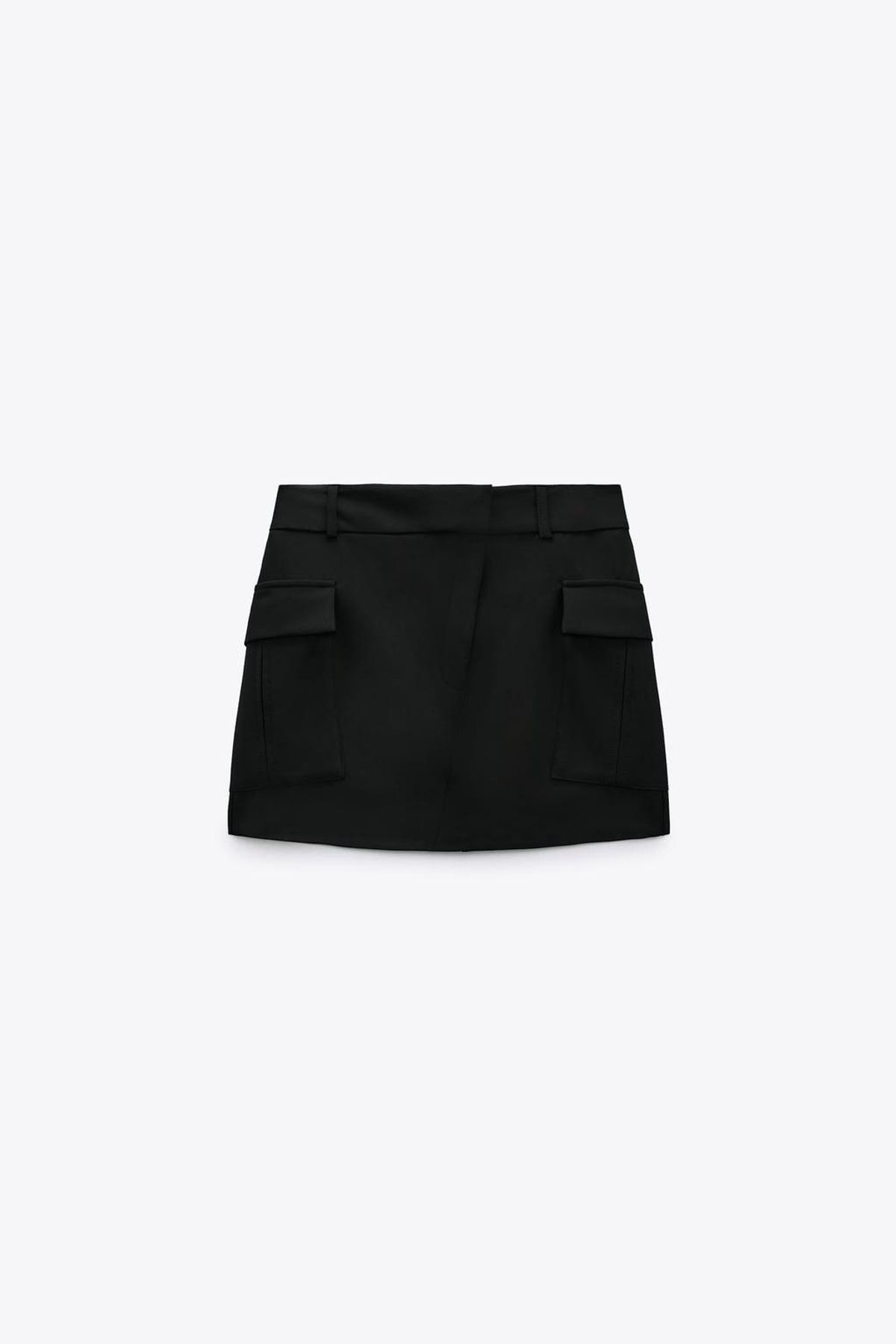 zara cargo mini skirt