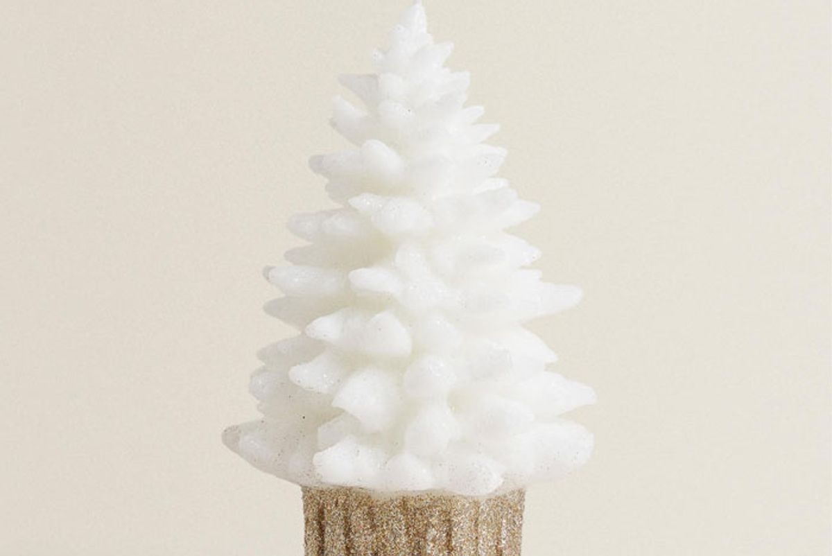 zara home christmas tree candle