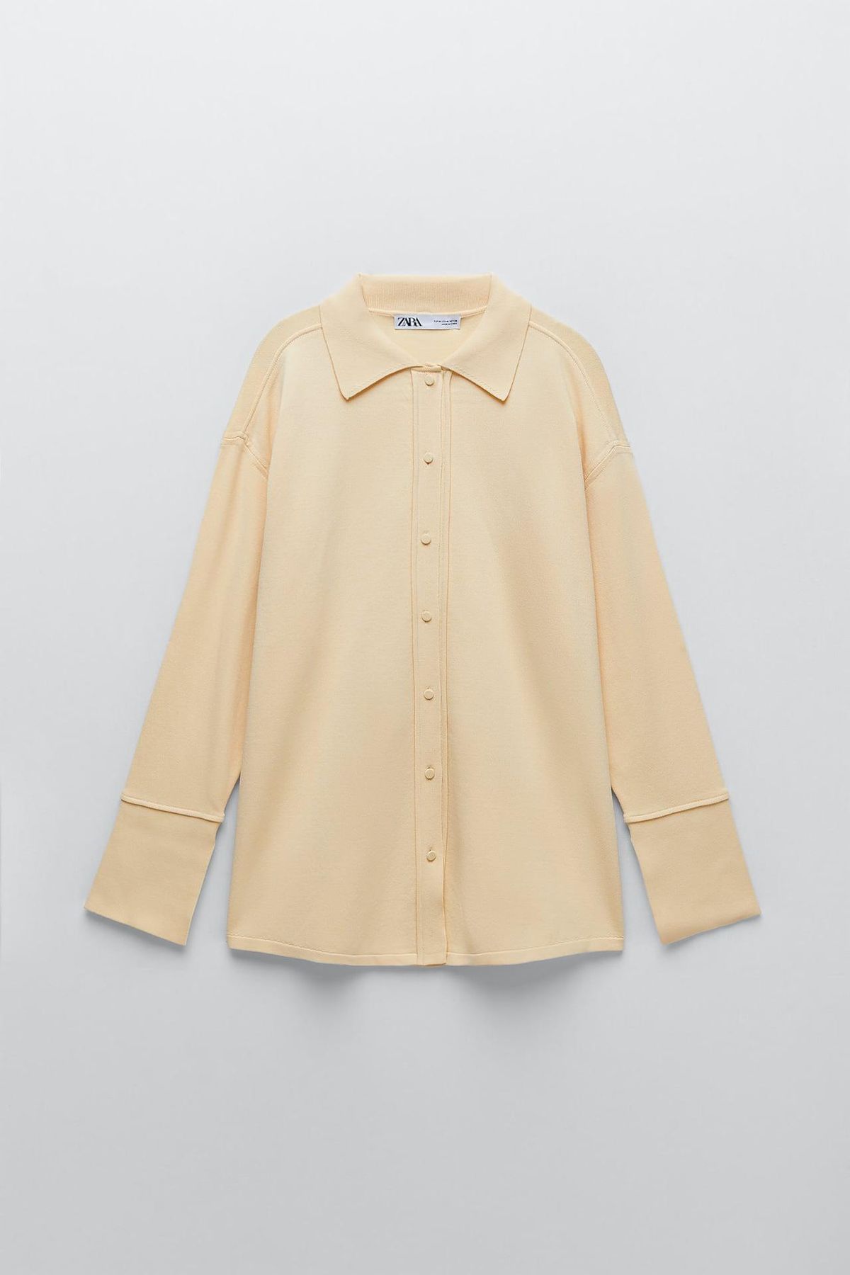 zara knit shirt