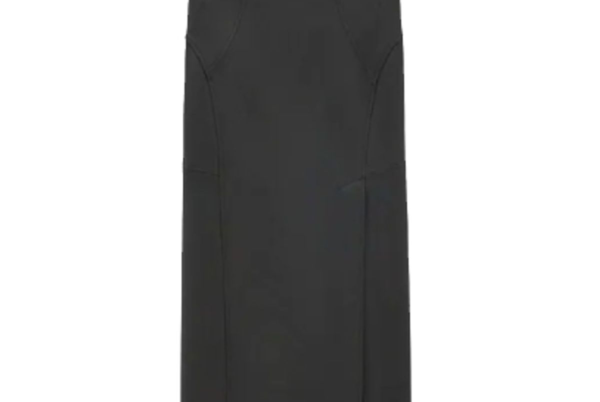 zara seamed pencil skirt