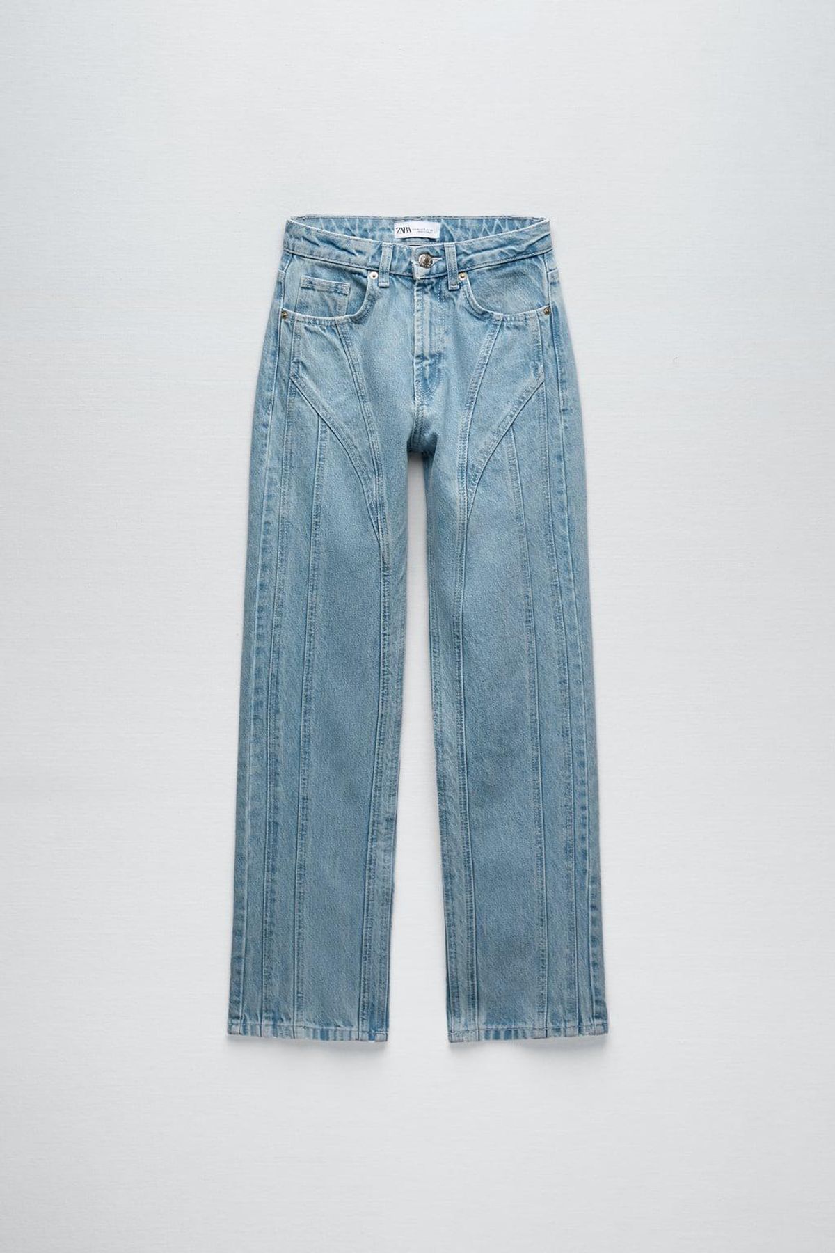 zara straight leg jeans 