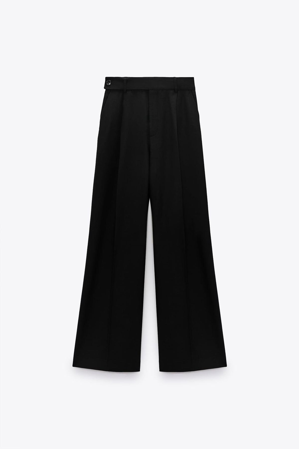 zara wide leg menswear style pants