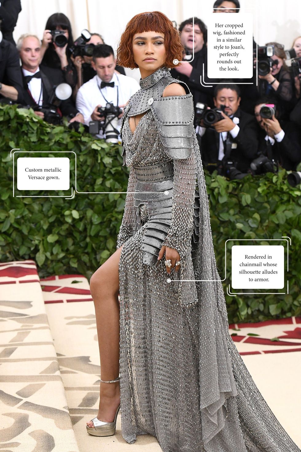 Zendaya in 2018 Met Gala