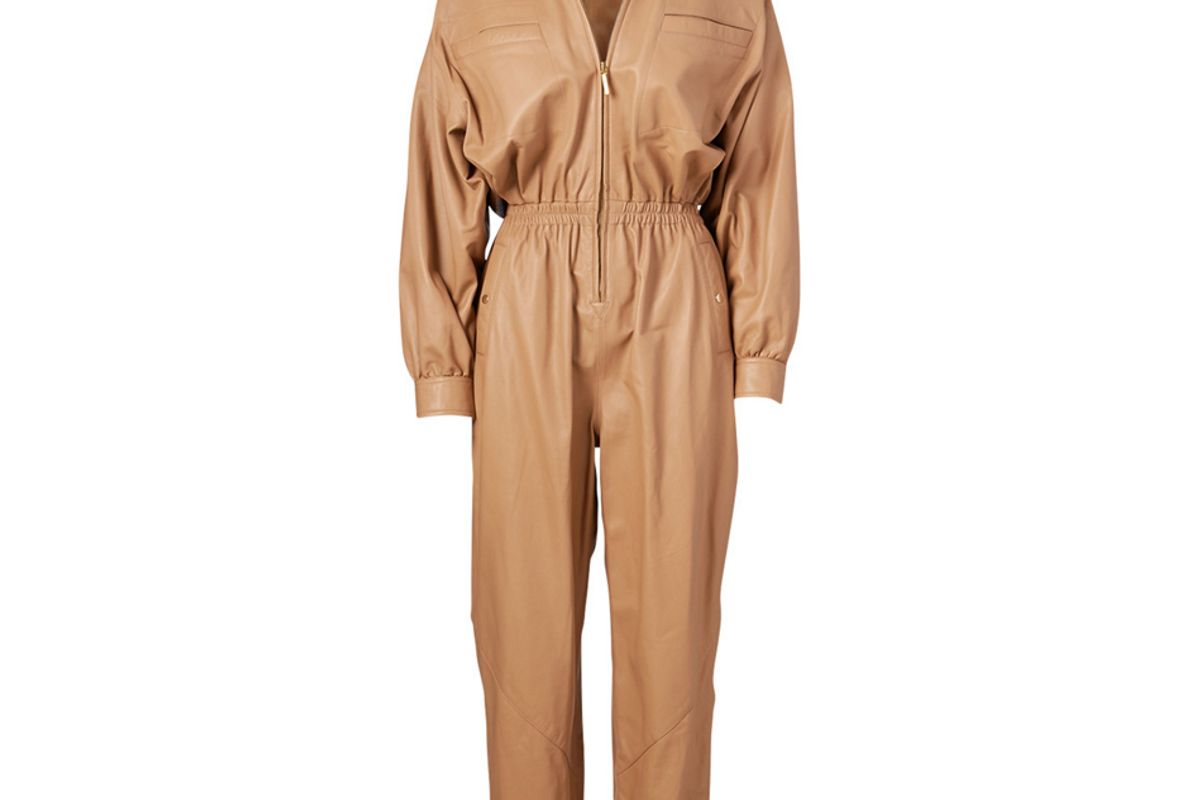 zimmermann espionage leather boiler suit