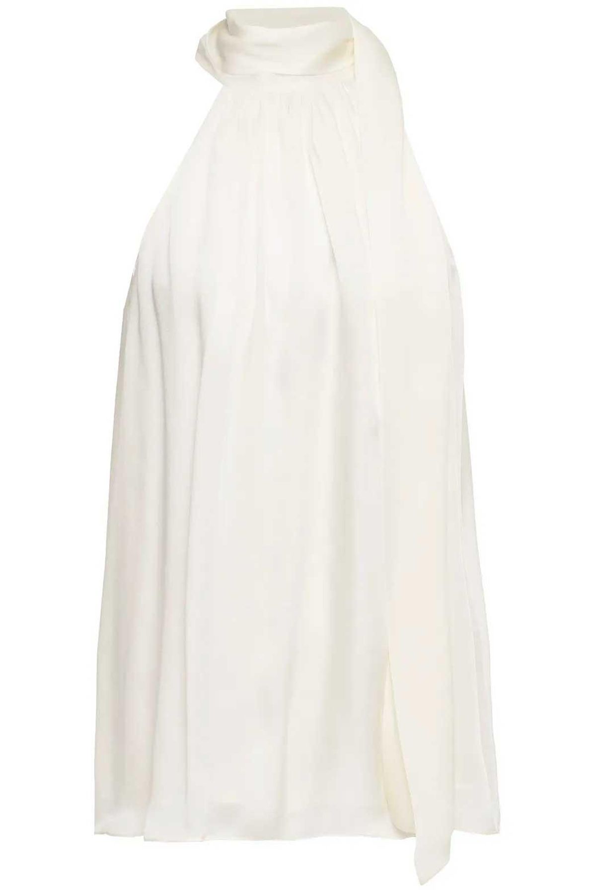 zimmermann tie neck silk satin top