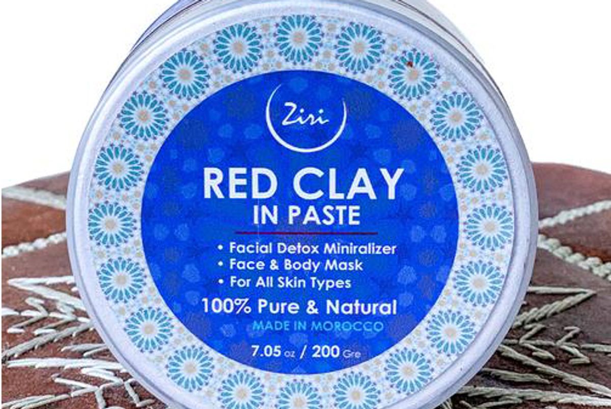 ziri skincare moroccan red clay