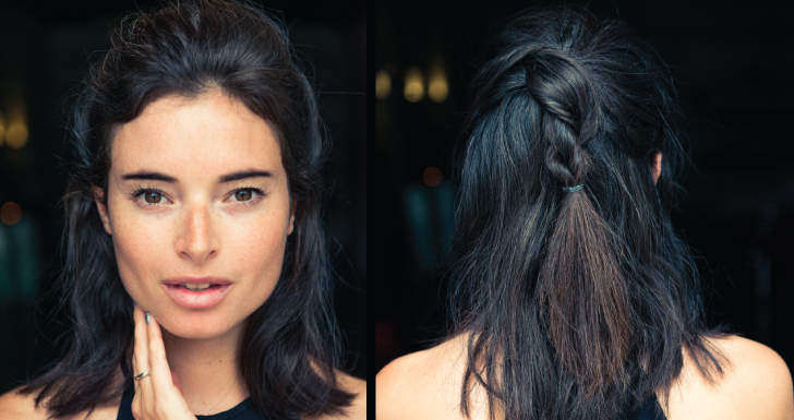 Mastering The Half Up Half Down Hair Look The Coveteur