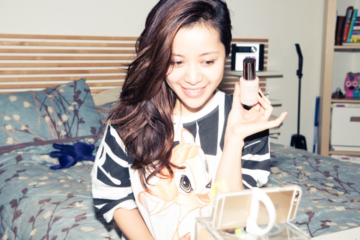 The Getting Selfie Ready Routine Michelle Phan The Coveteur