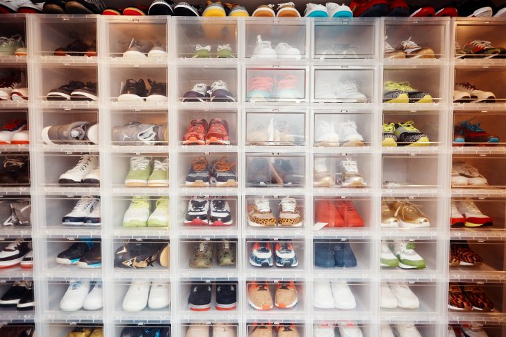 shoe collector box
