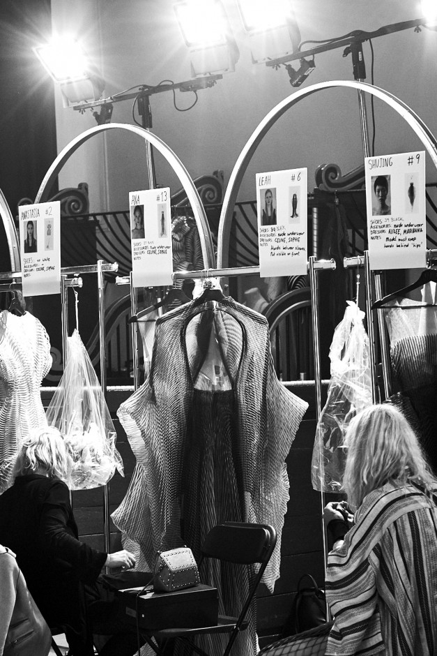 Backstage at Iris Van Herpen’s Fall 2017 Couture Show - Coveteur