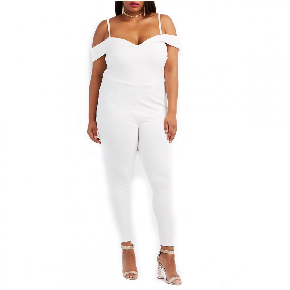 charlotte russe jumpsuit plus size