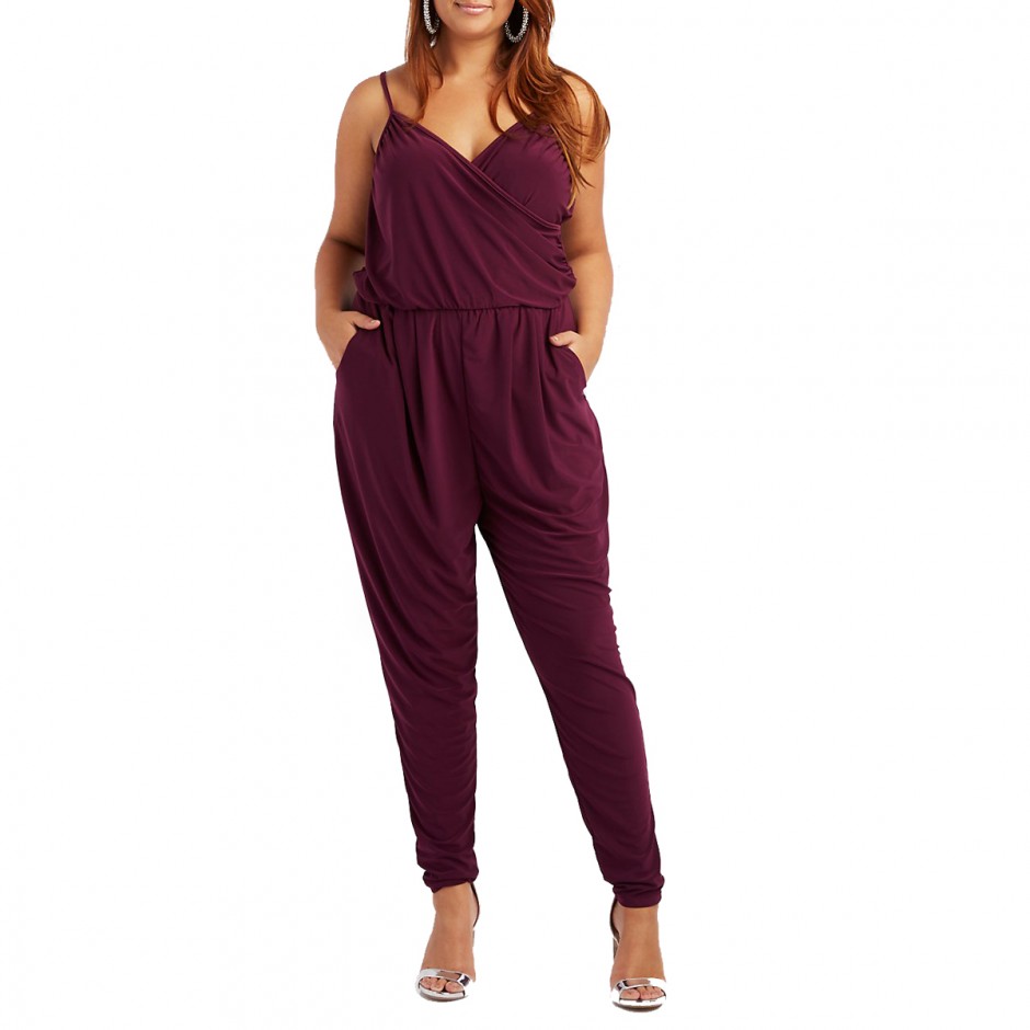 charlotte russe jumpsuit plus size