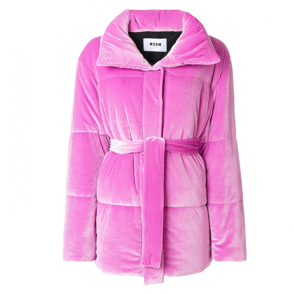MSGM Pink Puffer Jacket