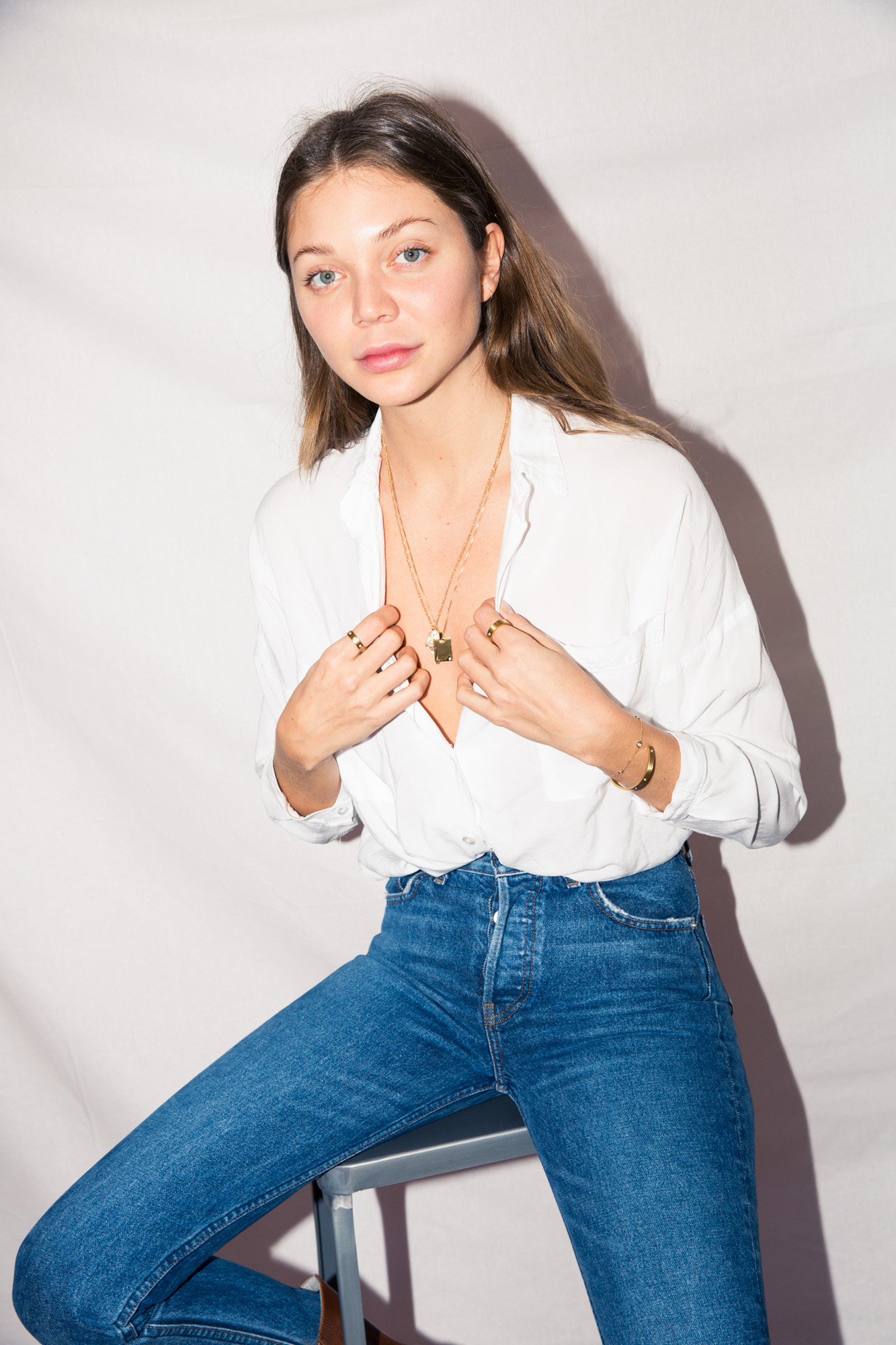 Necklace Layering Tips from Jessie Andrews of Bagatiba - Coveteur
