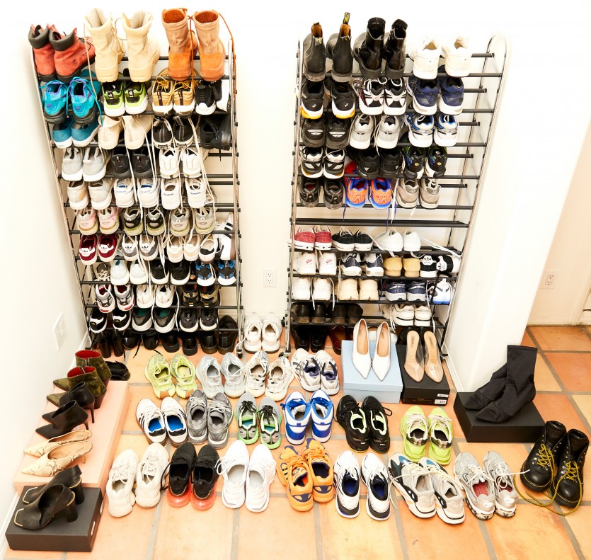 Inside Model Veneda Budny’s Sneaker-Filled Closet - Coveteur