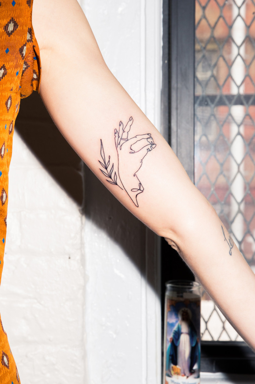 An Editor Visits At Girlknewyork Tattoo Artist Mira Mariah