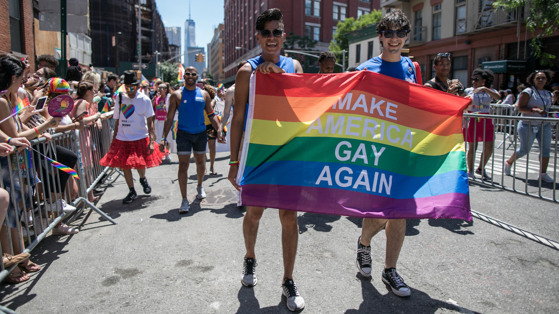 Protesters Briefly Halt San Francisco Gay Pride Parade