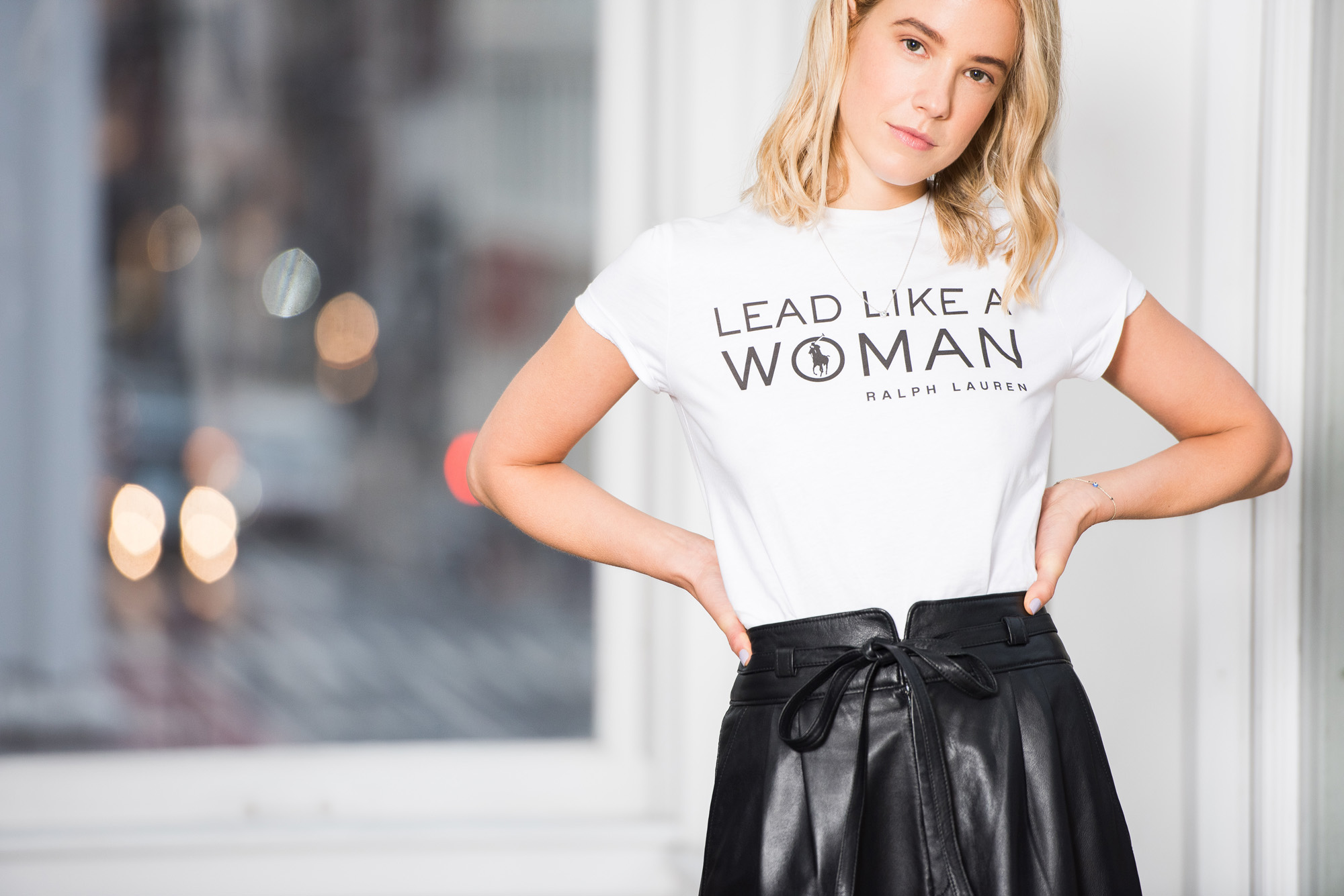 lead like a woman ralph lauren t shirt