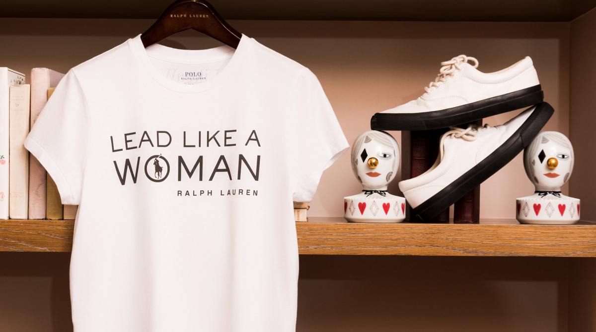 Lead like a woman 2025 ralph lauren t shirt