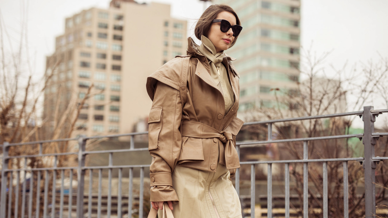 street style leather jacket