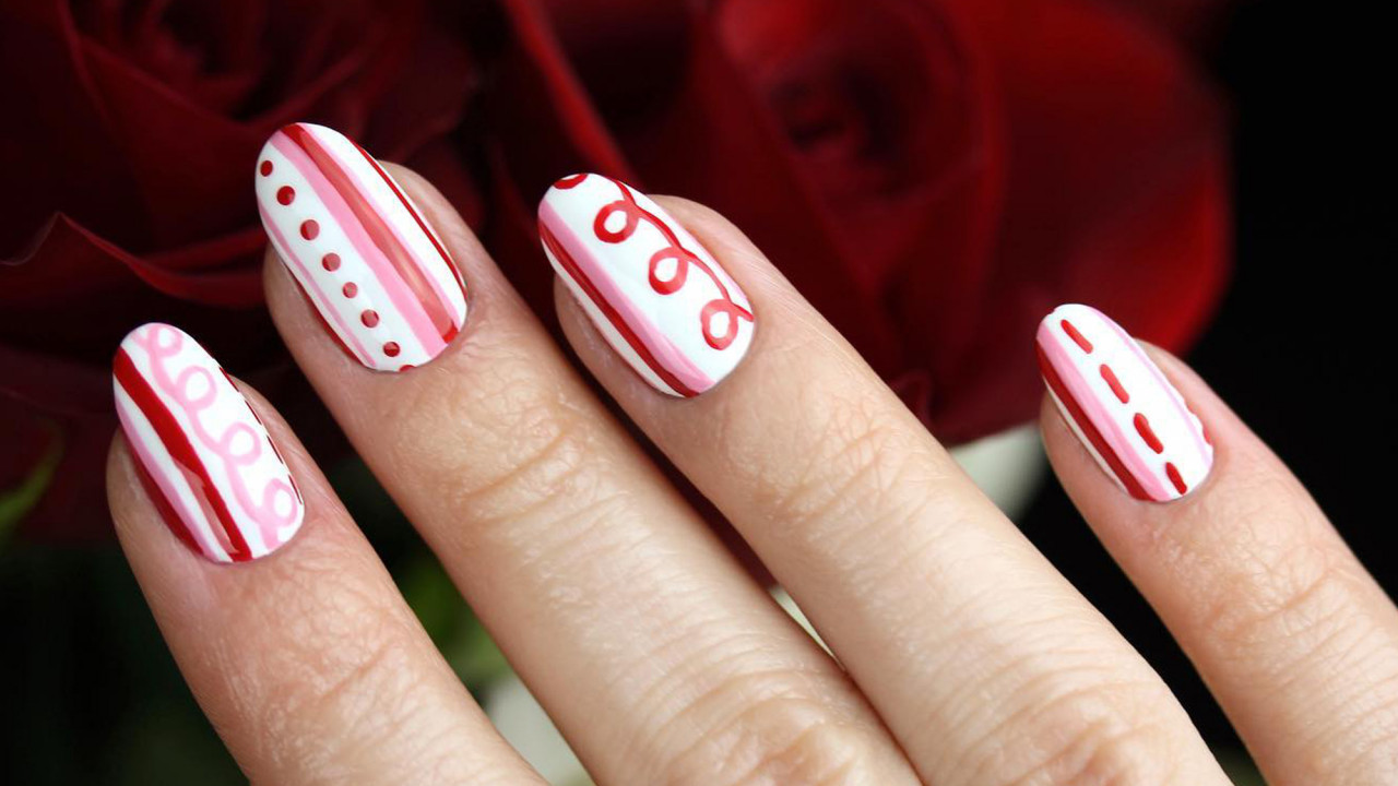 Valentine S Day Manicure Inspiration Coveteur Inside Closets Fashion Beauty Health And Travel