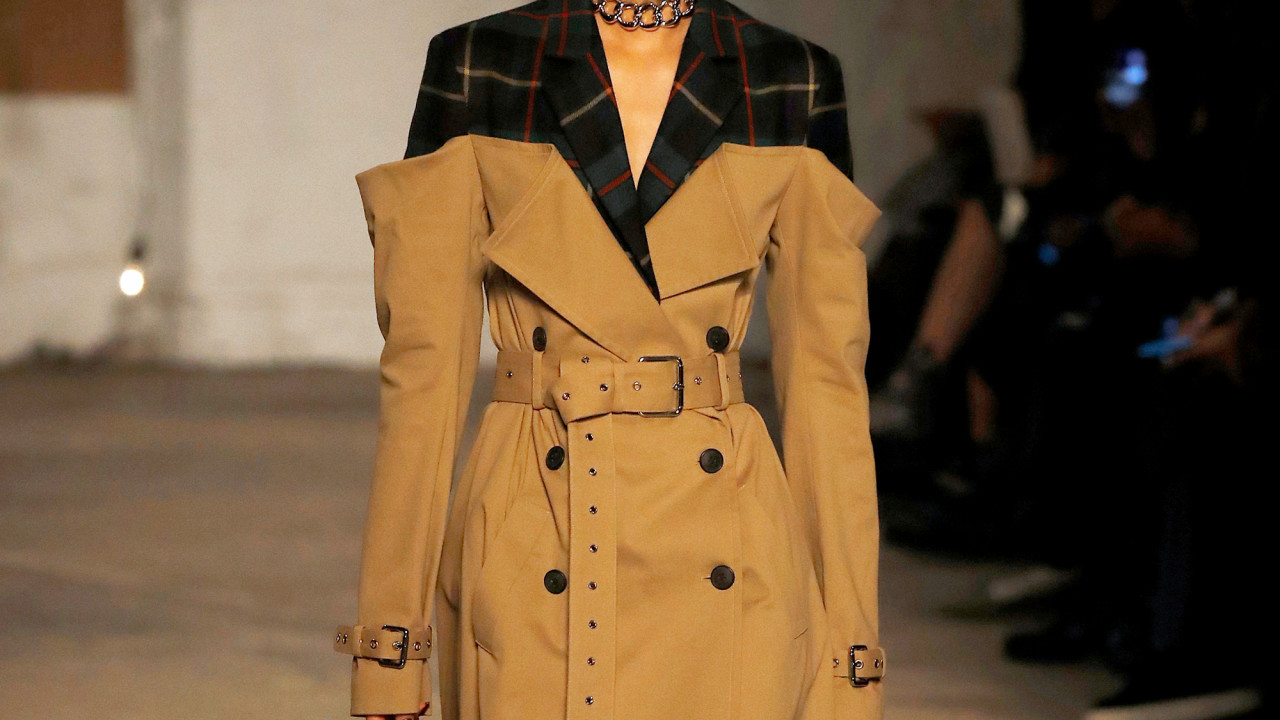 trendy trench coats