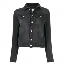 zadig and voltaire punk embellished custom denim jacket
