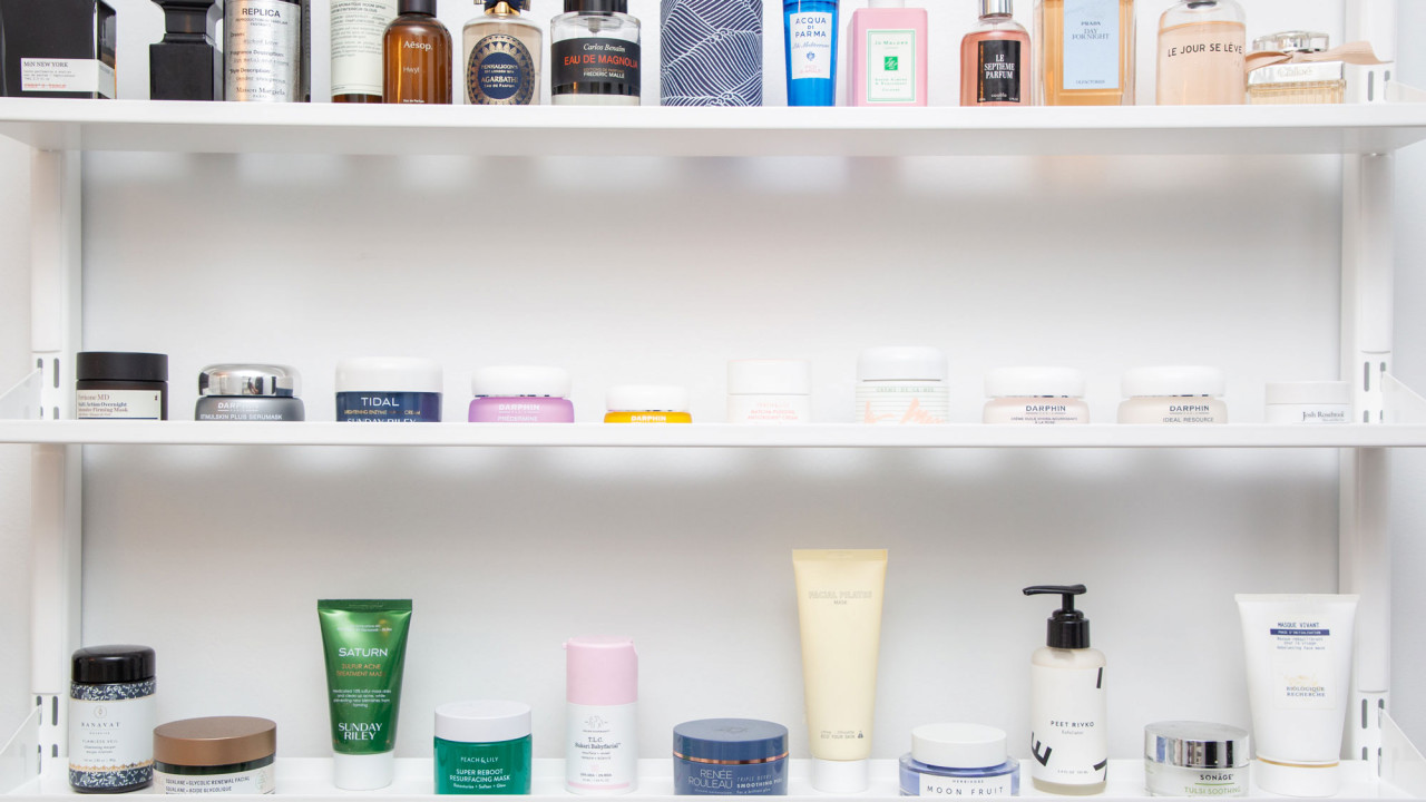 hair product storage