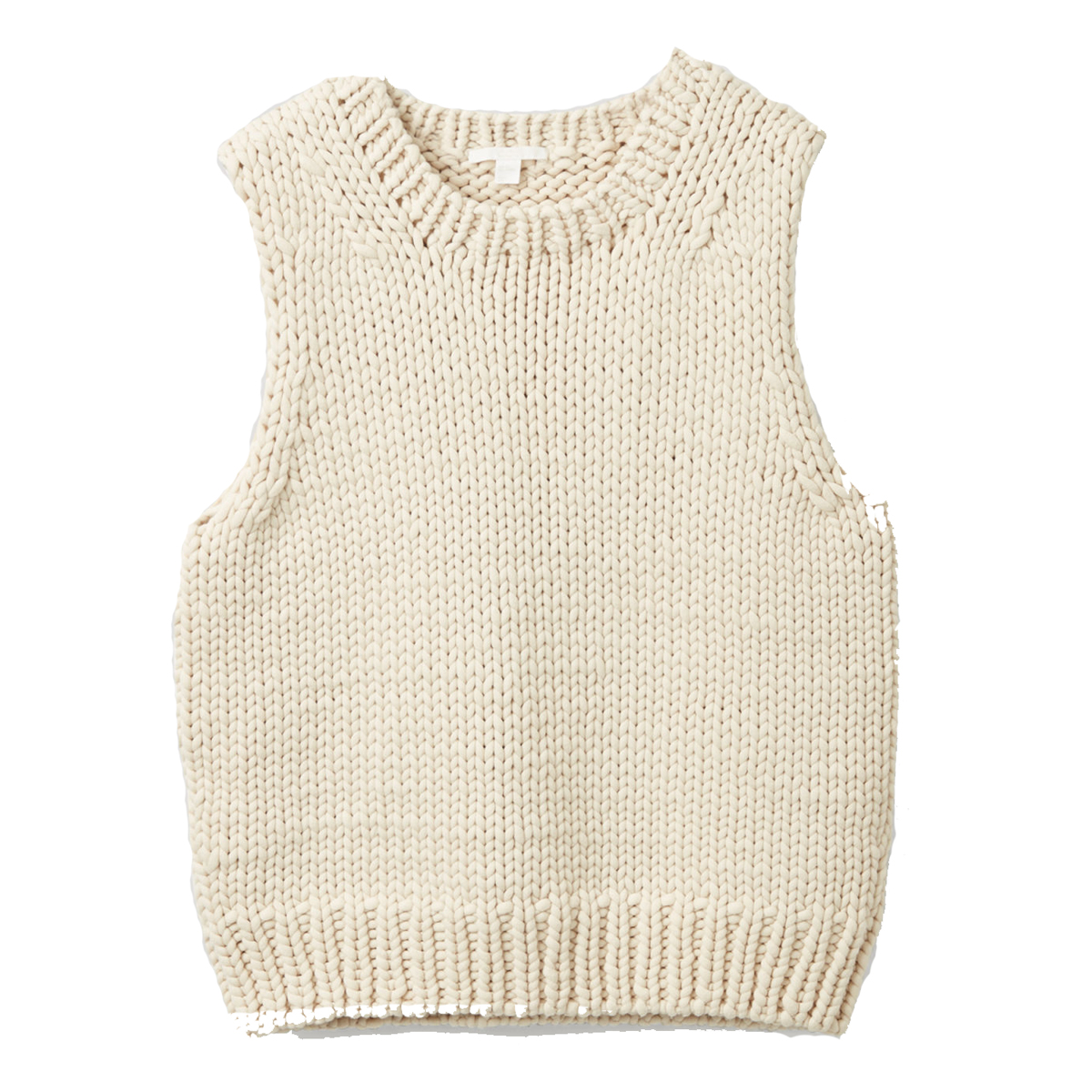 Cos Cotton Chunky Knit Vest Coveteur